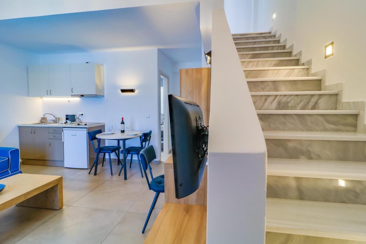 Theros Villas & Suites Chrisi Ammoudia Eksteriør billede